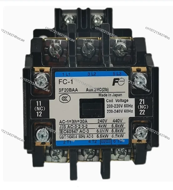 

Контактор переменного тока FC-1 SF20BAA FC-1UL SF20B1A 220В