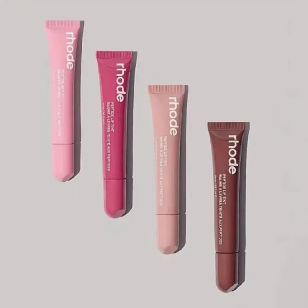 Макияж Блеск для губ Rhode Lip Plumper Жидкая помада Тосты Эспрессо Малиновое желе Лента