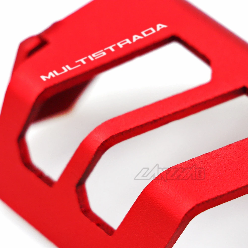Multistrada CNC Алюминиевый задний тормозной топливный бак крышка масляной чашки