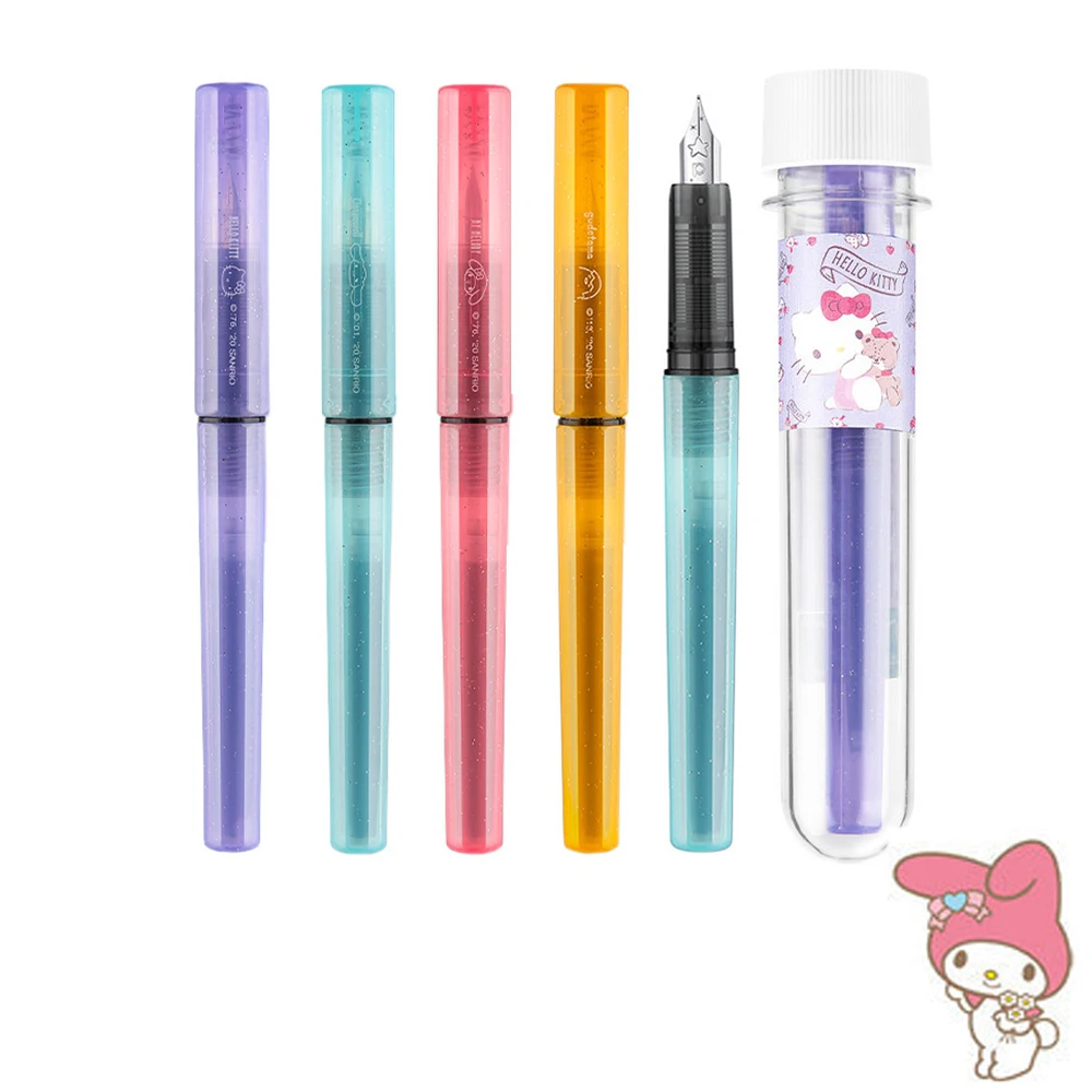 

Cartoon Anime My Melody Cinnamoroll Gudetama Cute Kawaii Writing Drifting Bottle Fountain Pen Student Stationery Birthday Gift