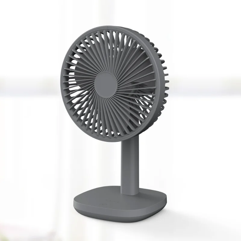 

2023 New Air Conditioner Cold Fan Desktop Shake Head Desktop Small Electric Fan Silent USB Charging Office Dormitory Small Fan