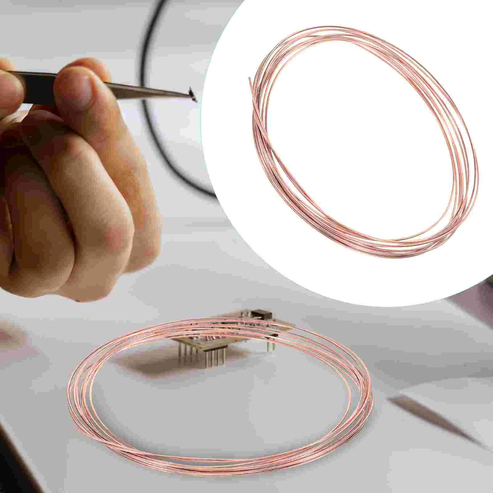 Bead Wire Copper Wire Ornament Wire Crafts Copper Wire Bare Wire Copper Copper Wire Crafting