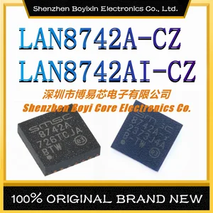 LAN8742A-CZ LAN8742AI-CZ package：QFN-24 New Original Genuine Ethernet IC Chip