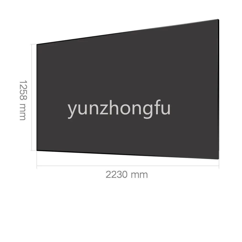 

Anti-light ALR Fixed Frame Screen 100 Inches 60° Wide Viewing Angle Grey
