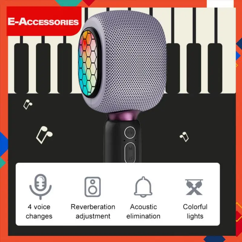 

For Home System Machine Home Ktv Player Portable Wireless Karaoke Microphone Singing Artifact Audio Integrated Karaoke