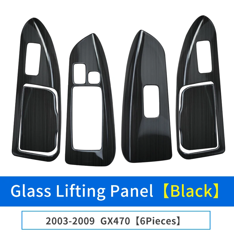 

Для 2003-2009 Lexus GX 470 GX470 2008 2007 2006 2005 2004 панель управления внутренней двери декоративные аксессуары для модификации Обновление Нержавеющая сталь против царапин Стекло подъемная Кнопка Патч