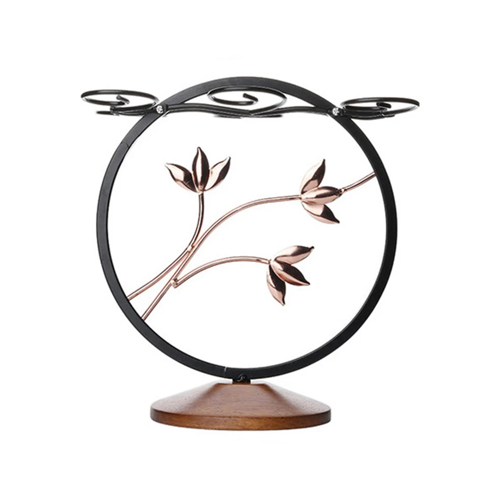 

Glass Hanger Kitchen Storage Wrought Iron Champagne Cup Holder Drying Rack Wine Bars Tools Stemware Retro Detachable