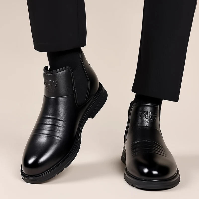 Высококачественная брендовая мужская деловая повседневная обувь универсальная