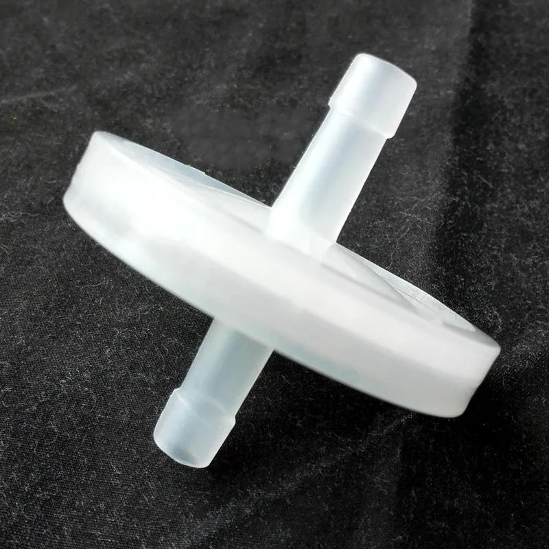 

10pcs/lot OD55mm Universal Microporous Vent Filter with Disposable Fiber Filter Membrane for CO2 Gas Analyzer Sputum Aspirator