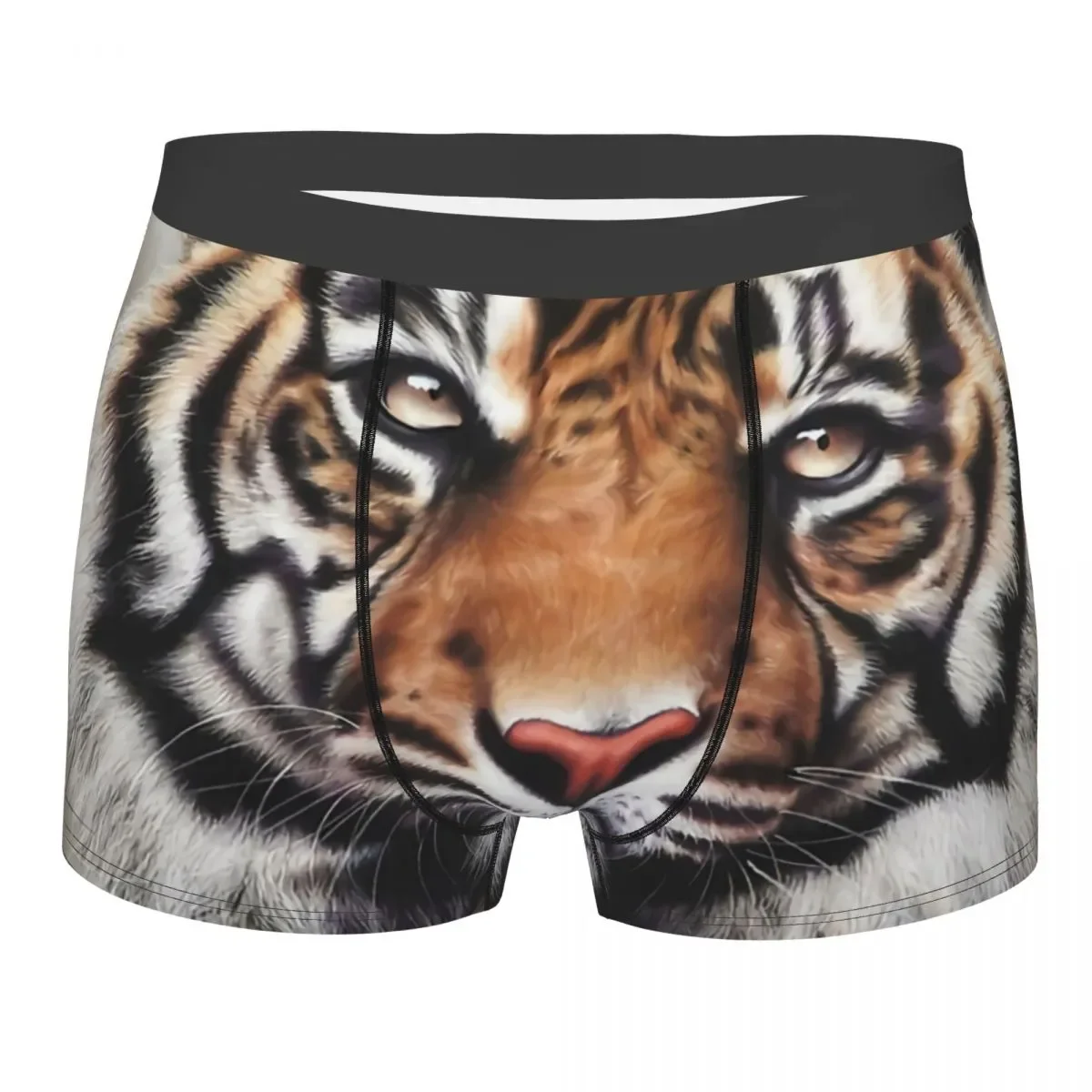 

Мужские трусы-боксеры KATECHEO, дышащие трусы с изображением тигра и животных, подарок на день рождения