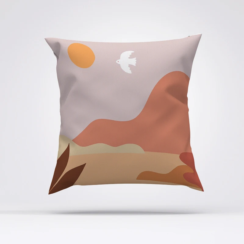 

Throw Pillow Covers for Bed Pillows Illustrations Car Sofa Pillowcase Cushion Cover Short Plush 45x45 Cushions Decorative 45*45