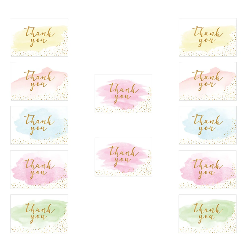 

Christmas Greeting You Thank Blessingyear Merry Invitation Wedding Stationary Note New Birthday Holiday Notes Watercolor