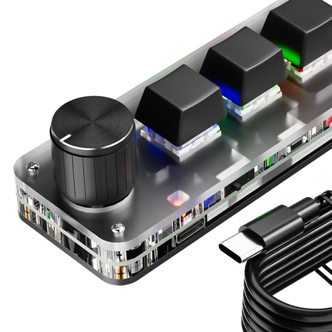 Мини-механическая Bluetooth-клавиатура 3 клавиши