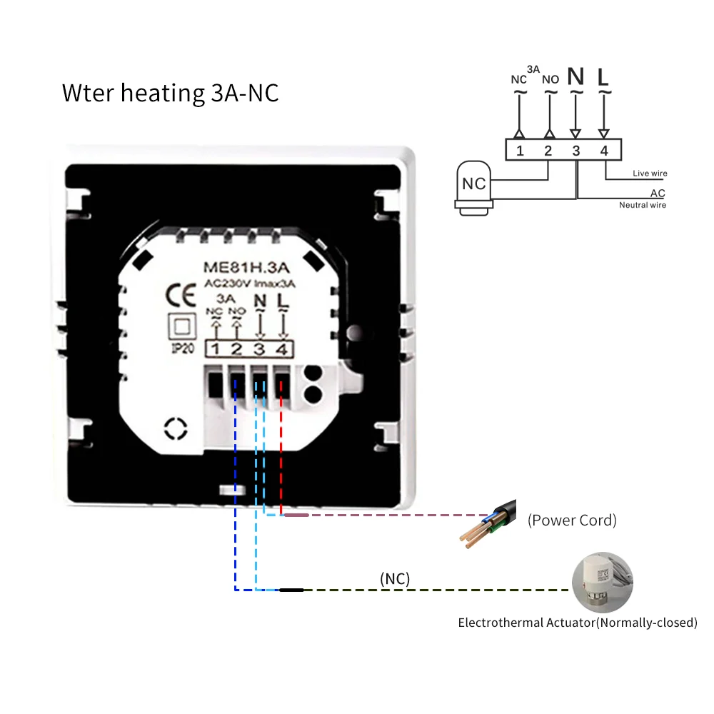 

ecobuy well Умный термостат для теплого пола Tuya