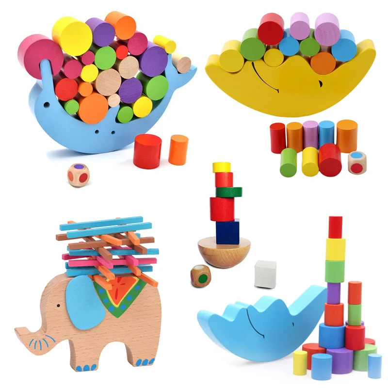 

Детский развивающий конструктор «Слон и Луна»