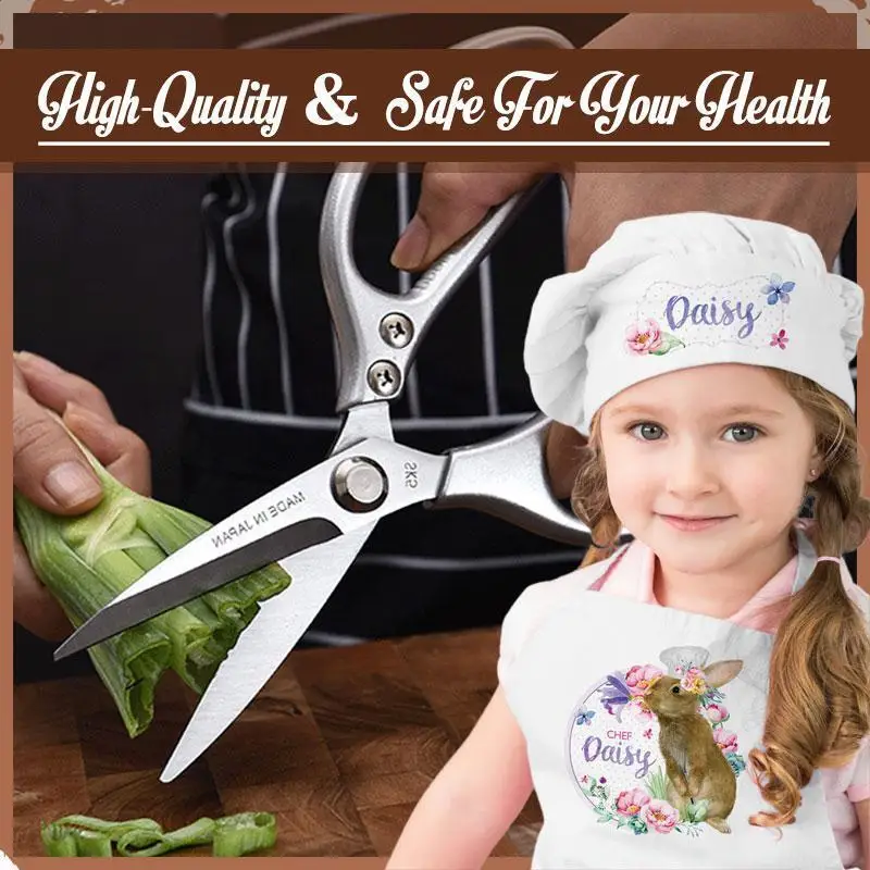 

Professional Sharp Kitchen Scissors Multifunctional Stainless Steel Scissors Professional sharp Chicken Bone Scissors Can Opener