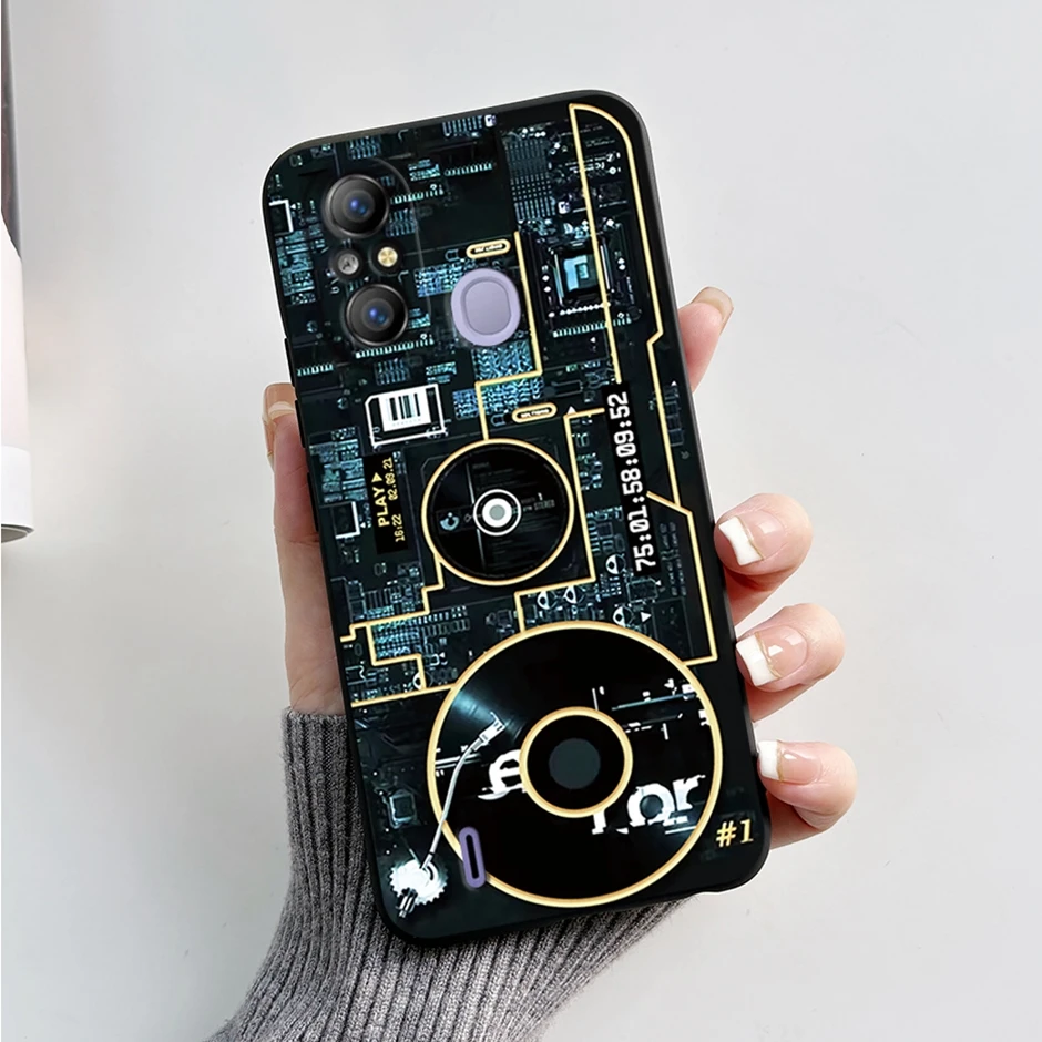 Модный товар грязеотталкивающий чехол для itel A58 необычный защитный модный