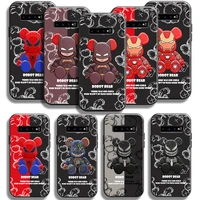marvel cute spiderman venom bear phone case for samsung galaxy s10 plus s10e s10 lite case for samsung s10 5g coque soft