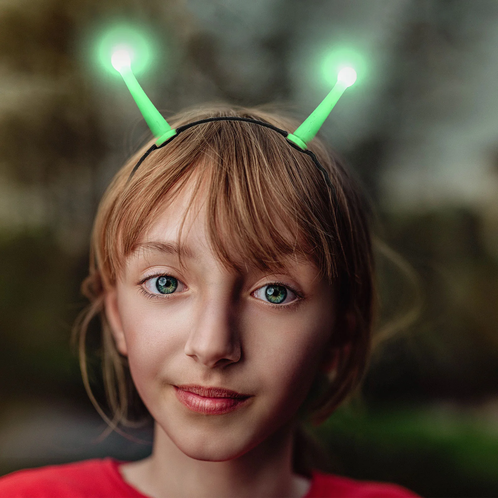 Светящаяся повязка на голову с изображением инопланетянина битперы Хэллоуин