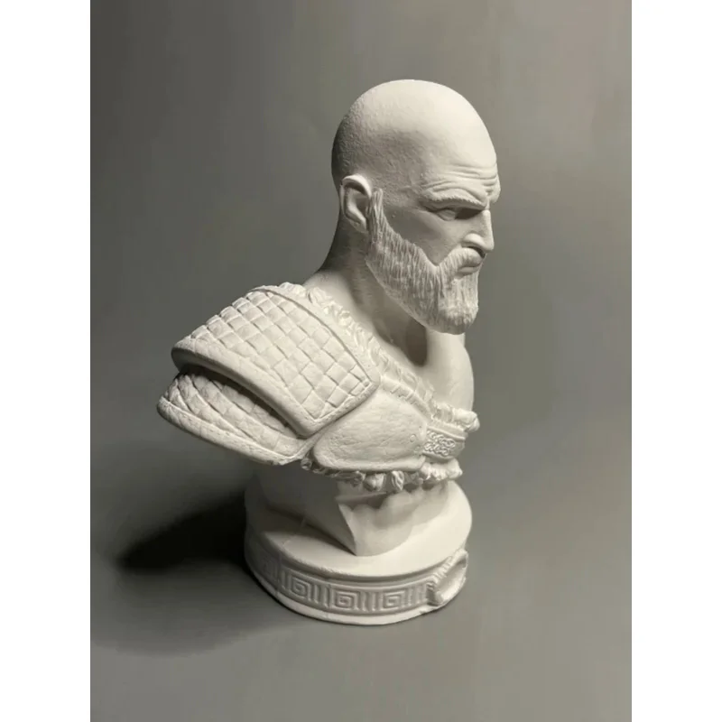 Статуя из гипса скульптура Kratos креативный Настольный нишевой