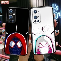 marvel couple spiderman for oneplus nord n100 n10 5g 9 8 pro 7 7pro case phone cover for oneplus 7 pro 17t 6t 5t 3t case