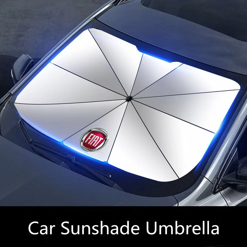 

Car Window Sunshade Cover Sun Shade Windshield Visor Protector Umbrella for Fiat punto abarth 500 stilo ducato palio bravo doblo