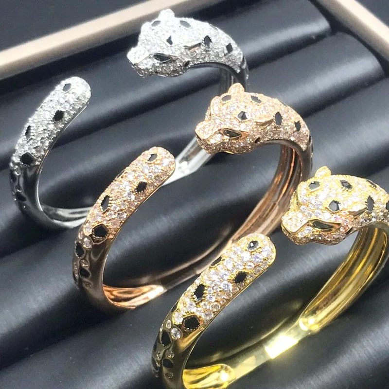 Европейский и американский модный браслет в роскошном стиле с инкрустацией из