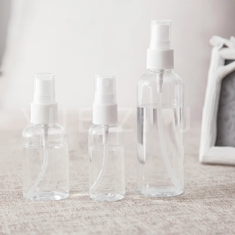 

10 шт., прозрачный пластиковый флакон для парфюма, 10 мл/30 мл