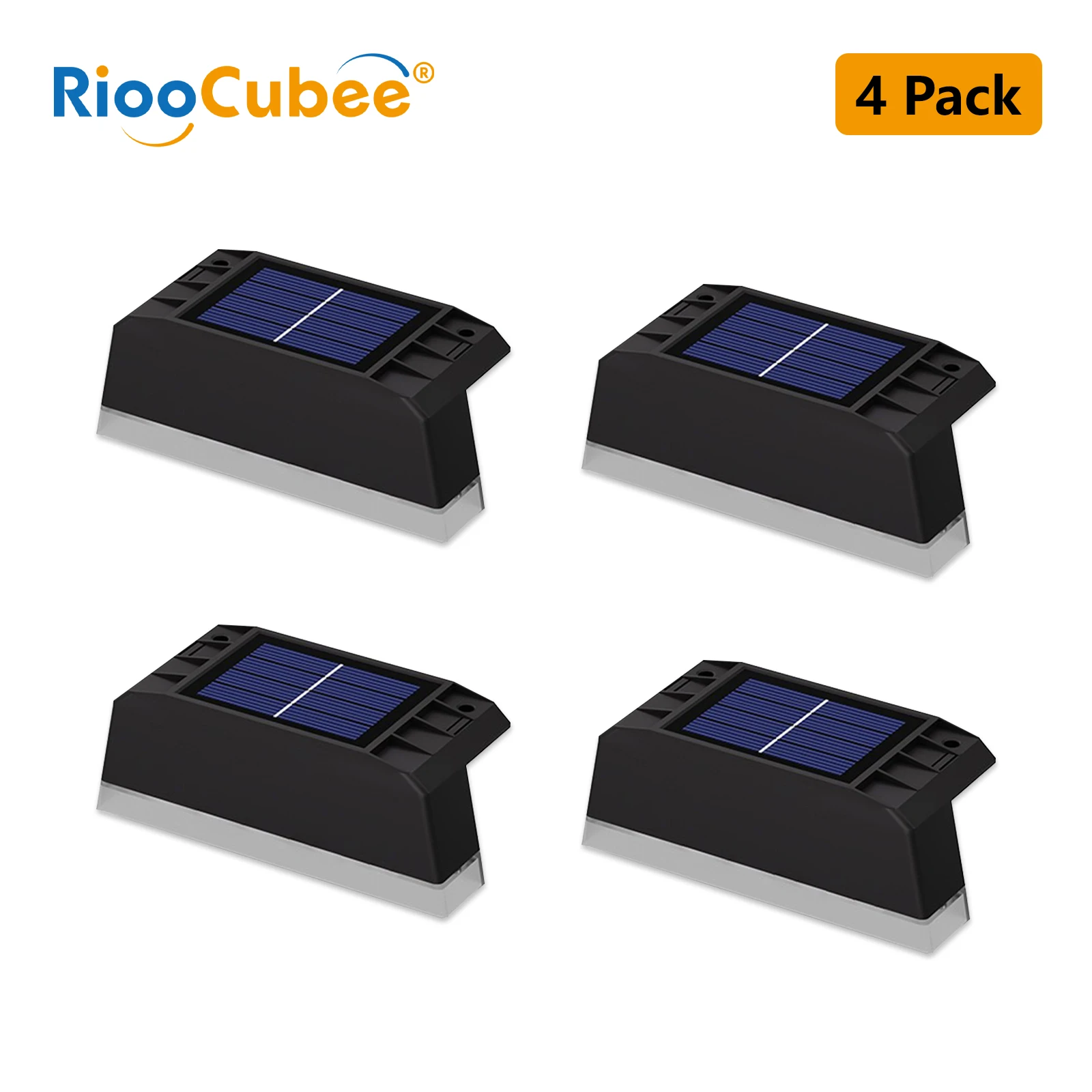 RiooCubee Солнечные фонари для улицы 4 шт