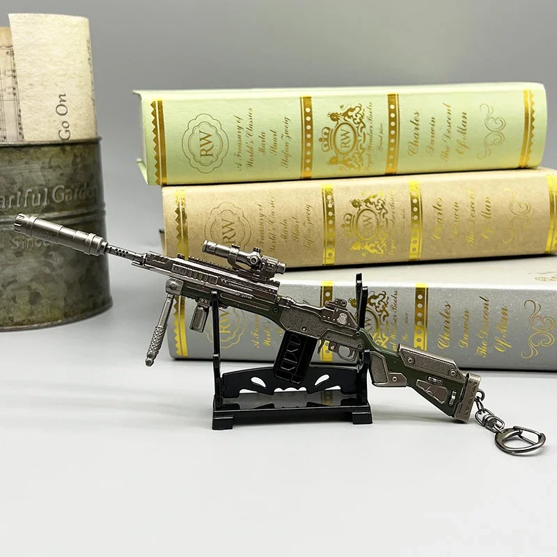 21 см Apex Legends Game Replica G7 Scout Sniper Rifles Metal Weapon Model 1:6 Action Figure Accessories Desktop Decorations Toy Boy Dropshipping