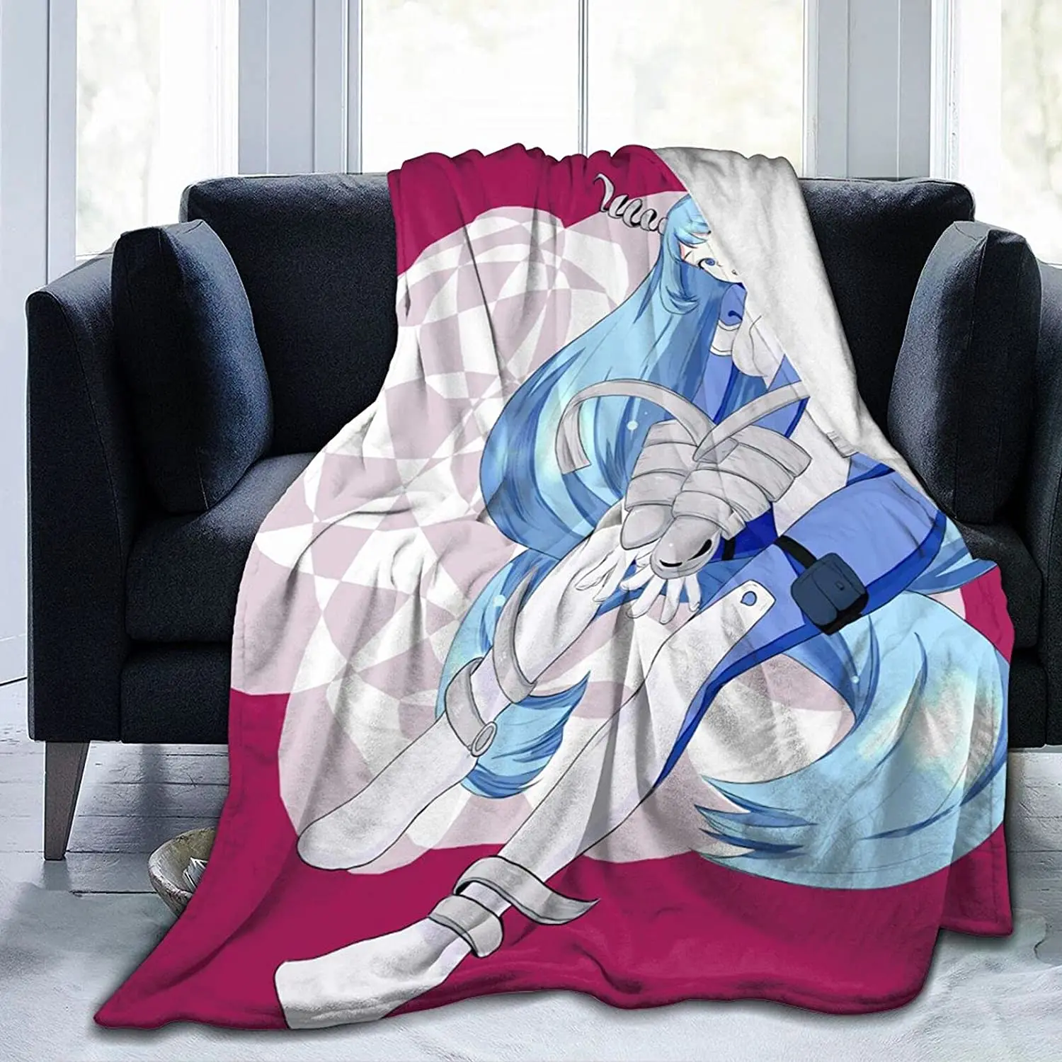 

Nejire Hado Fluffy Soft and Comfortable Blanket, Anime Warm Embrace of Sympathy