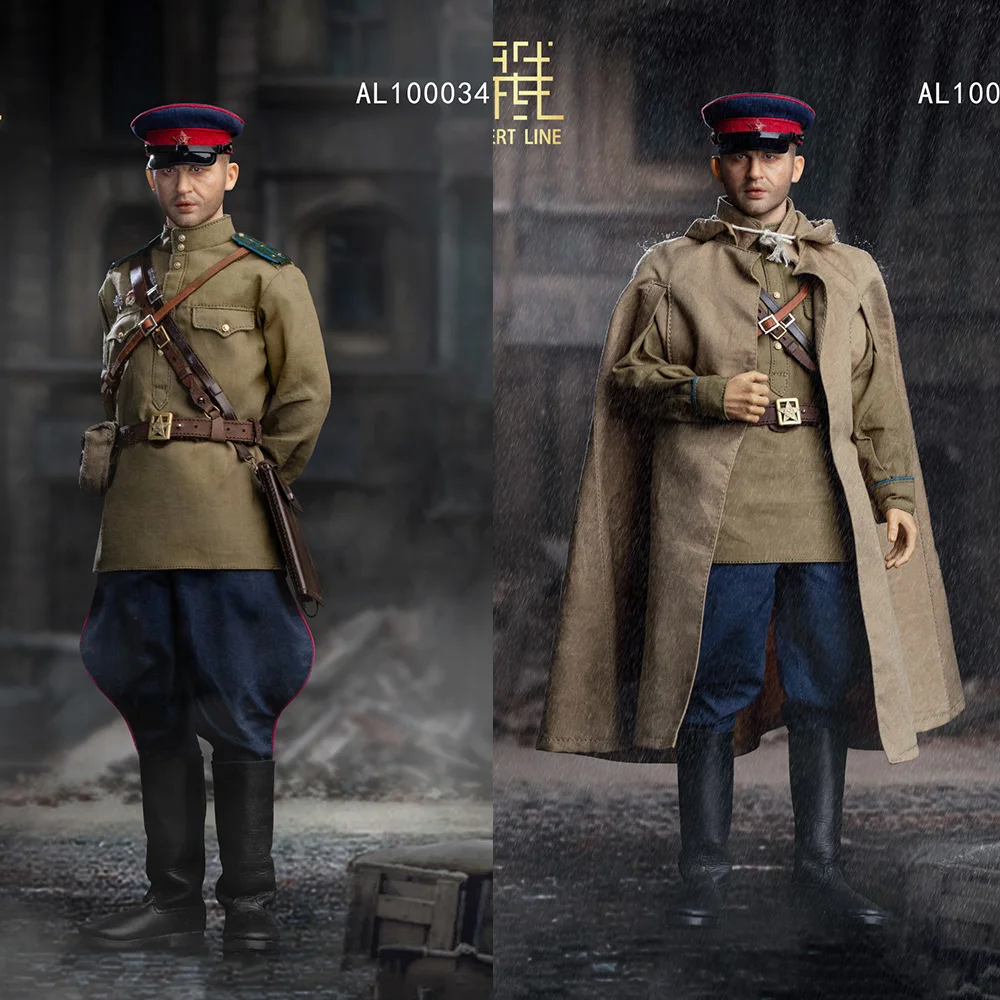 

Alert Line AL100034 1/6 Scale Collectible WWII Soviet NKVD Officer Full Set Male Solider Action Figure Model for Fans Gifts