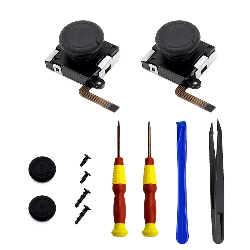 

12 шт., аналоговый 3D-Джойстик для Nintendo Switch Joycon