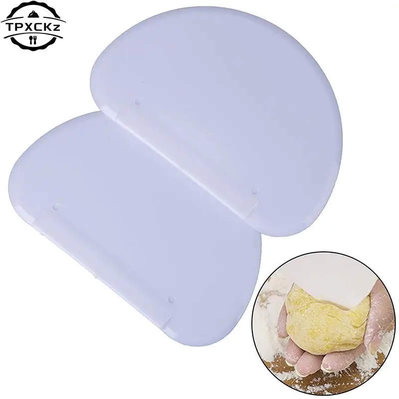 15*10cm Round Plastic Dough Pizza Cutter Pastry Slicer Blade Gift Bread Pasty Scraper Blade Kitchen Tools 1pc images - 6