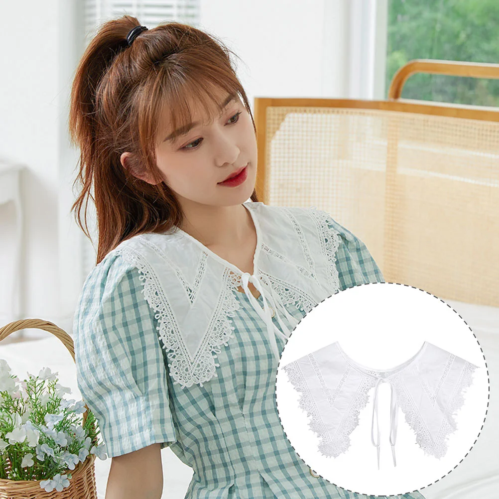 

Накладной воротник, кружевное платье с широким отворотом, блузка, накладной воротник, шаль для девочки