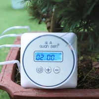 garden automatic watering device intelligent drip irrigation water pump controller flowers plants watering timer system set