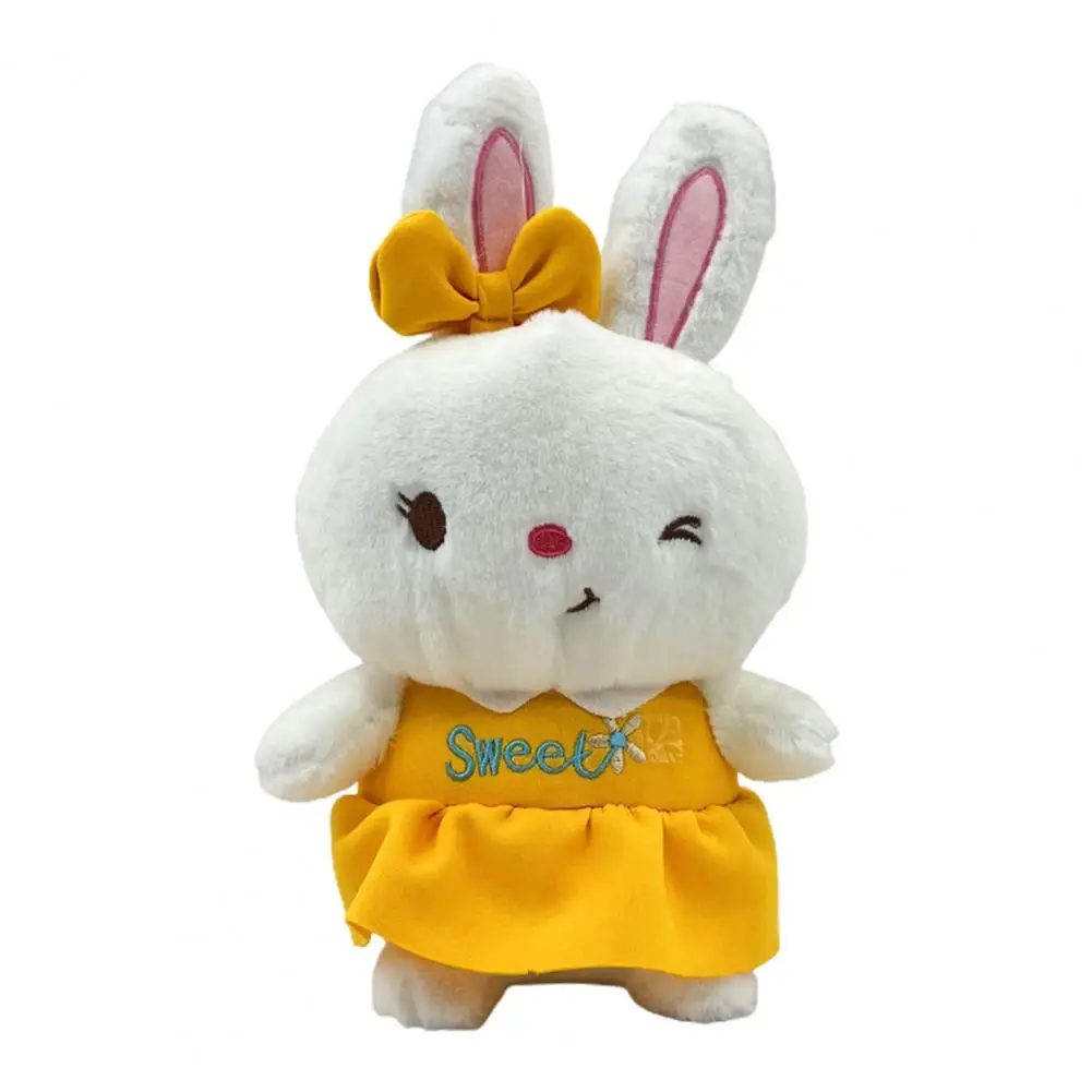 

Мягкая плюшевая игрушка, Милая Нежная заполненная полная игрушка, полипропиленовый хлопок, цветная юбка, кролик, кукла-животное, подарок на день рождения и Рождество