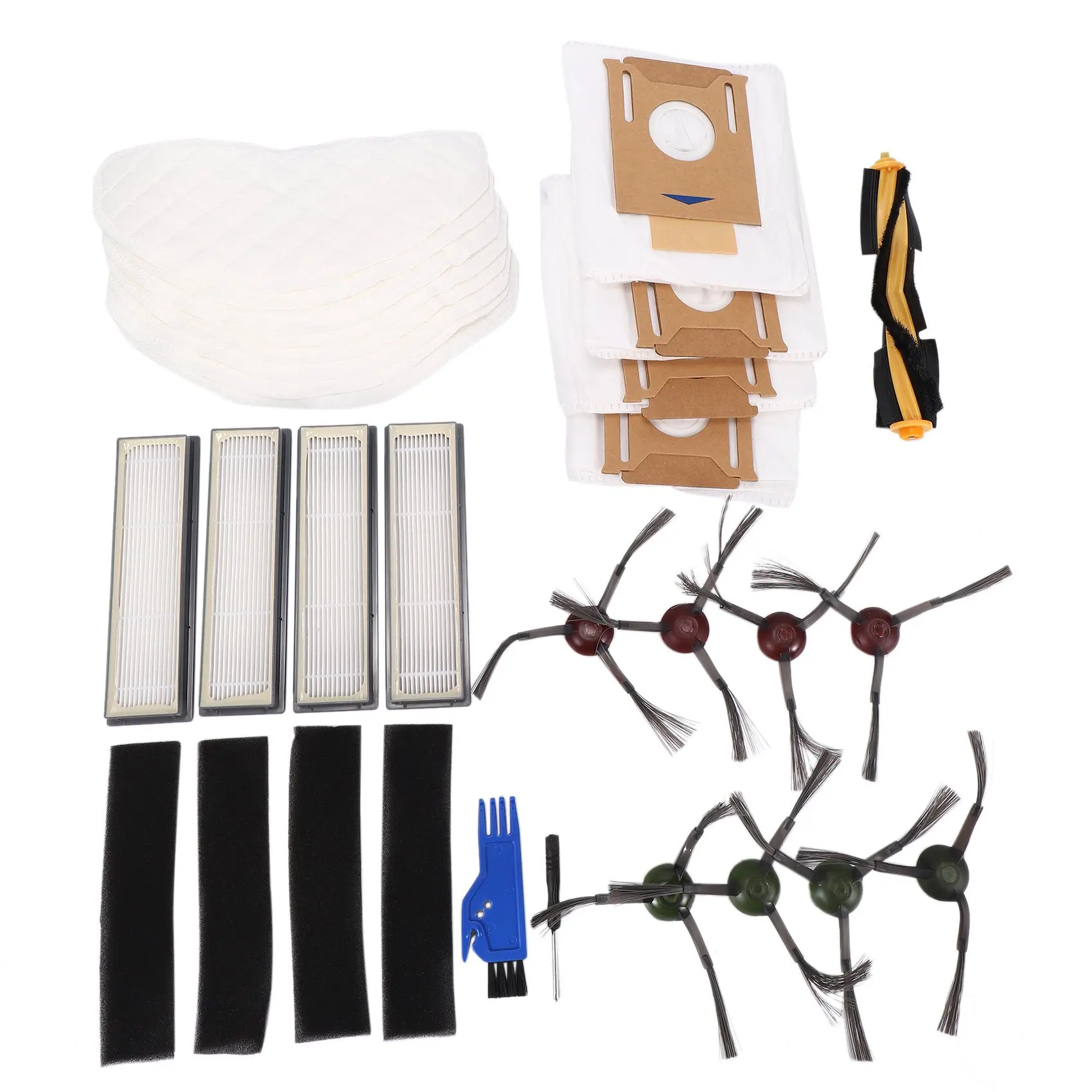 

Accessory Kit Replacement for Ecovacs DEEBOT OZMO T8 AIVI T8 Max Robot Vacuum Cleaner Disposable Cleaning Mop Dust Bag