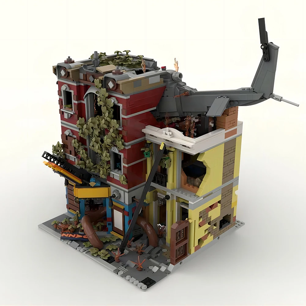 Строительные блоки MOC building city лидер продаж уличная сцена Джазовый клуб