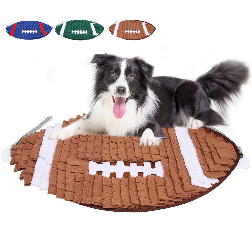 

Training Toy Pet Dog Snuffle Mat Pet Leak Food Snuffling Mat Puzzle Toy Smell Nose Pad for Dog 73*44cm