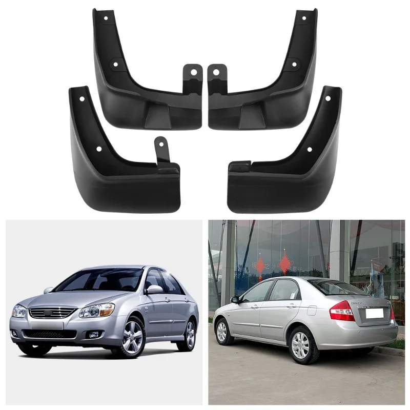 Фото Для kia Cerato Spectra 2007-2009 брызговики передние и задние колеса крылья автомобильные аксессуары 4 шт. автозапчасти №2