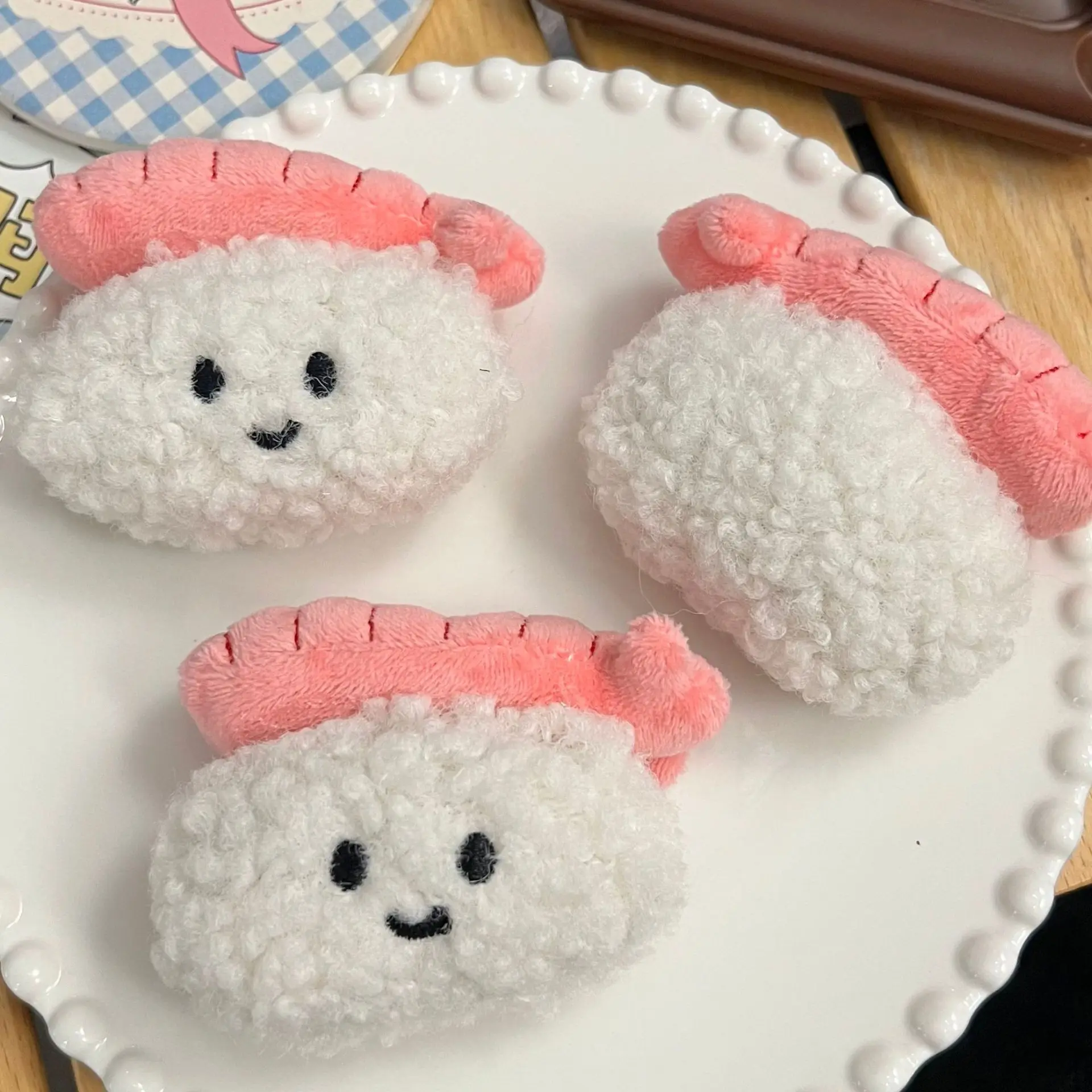 2 шт. милые суши плюшевые куклы фигурные аксессуары для щенков обувь и носки чехол