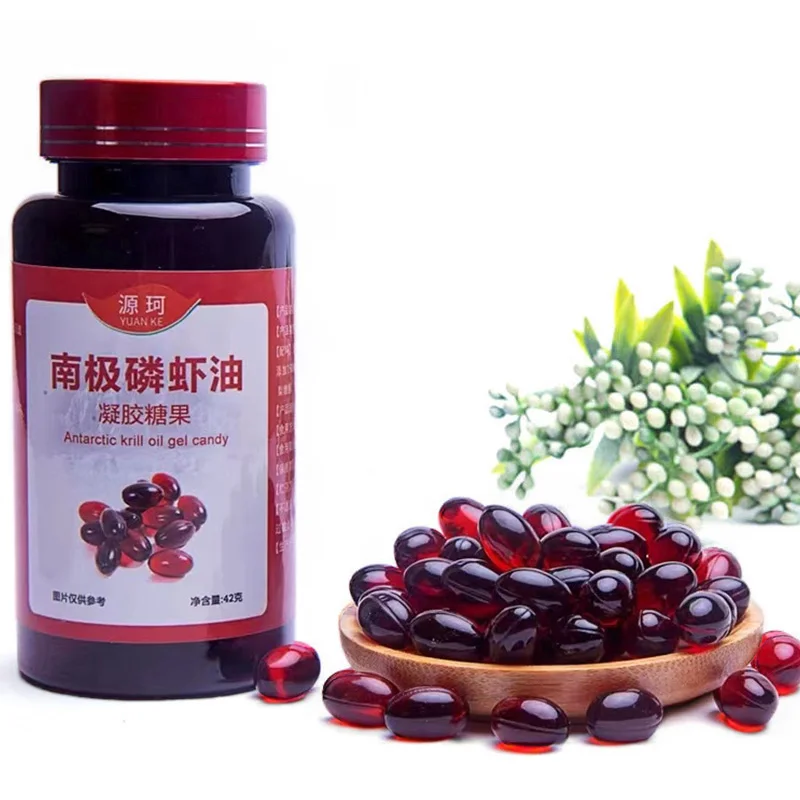 

Krill Oil Pure Omega 3 Fatty Acids EPA/DHA Astaxanthin Softgels