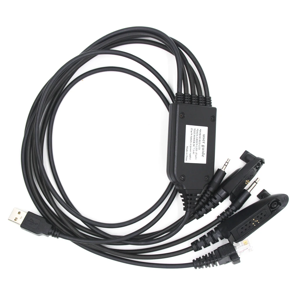 FTDI 5 in 1 Programming Cable For Motorola GP88 GP300 GP328 GP340 GP328Plus GM300 Pro5150 Two Way Radio  Brand new Two way radio