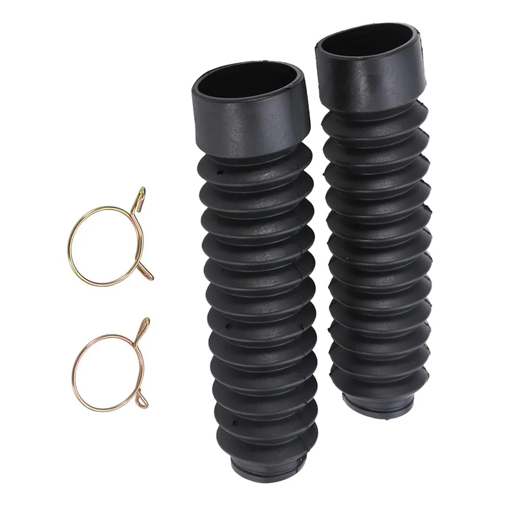 

Durable and Practical Motorcycle Accessories 2Pcs Front Fork Shock Absorber Dust Cover Easy Installation Wear Resistant