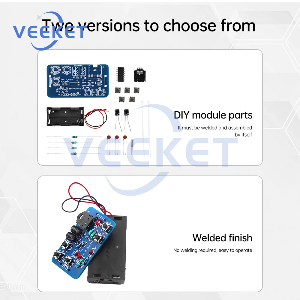 Модуль FM-радио DIY 76-108 МГц
