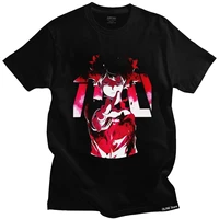 anime manga mob psycho 100 t shirt for men soft cotton tshirt short sleeves teruki hanazawa tee shirt fitted clothing gift merch