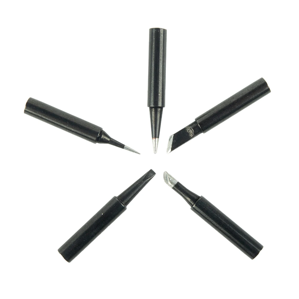 

5 шт., медные наконечники для паяльника, I/K/B/3C/2.4D