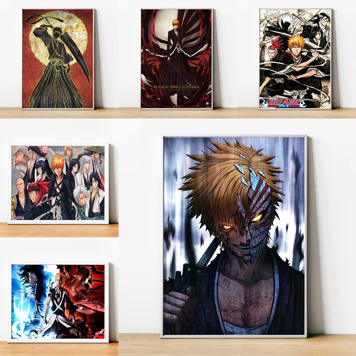 

Poster BLEACH Anime Wall Decoration for Home Decorations for the Room Decorative Prints Wall Painting Canvas Cool Room Decor