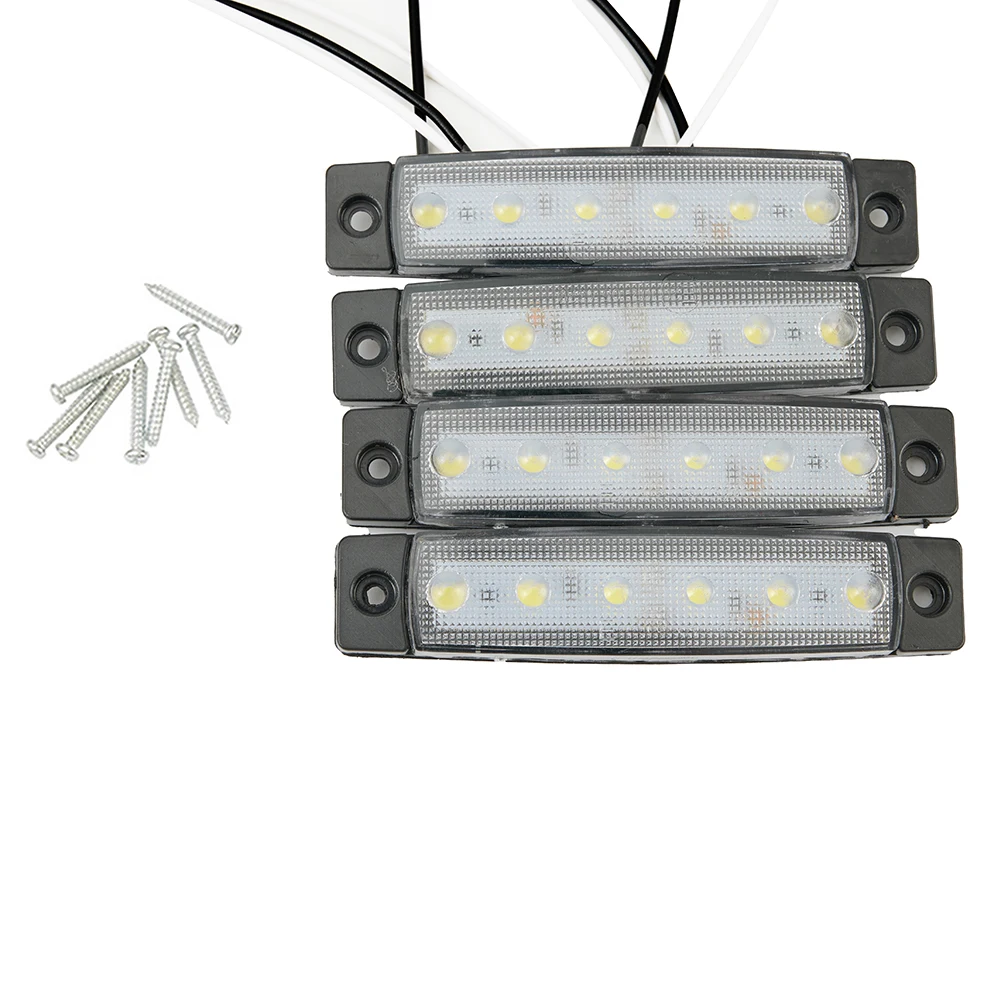 

Portable Durable New Parts Bar lights 4pcs Buses Cool Courtesy LED Large Superior illumination Trailers Trucks